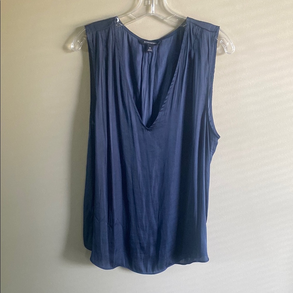Banana Republic Deep Blue Tank Top NWOT